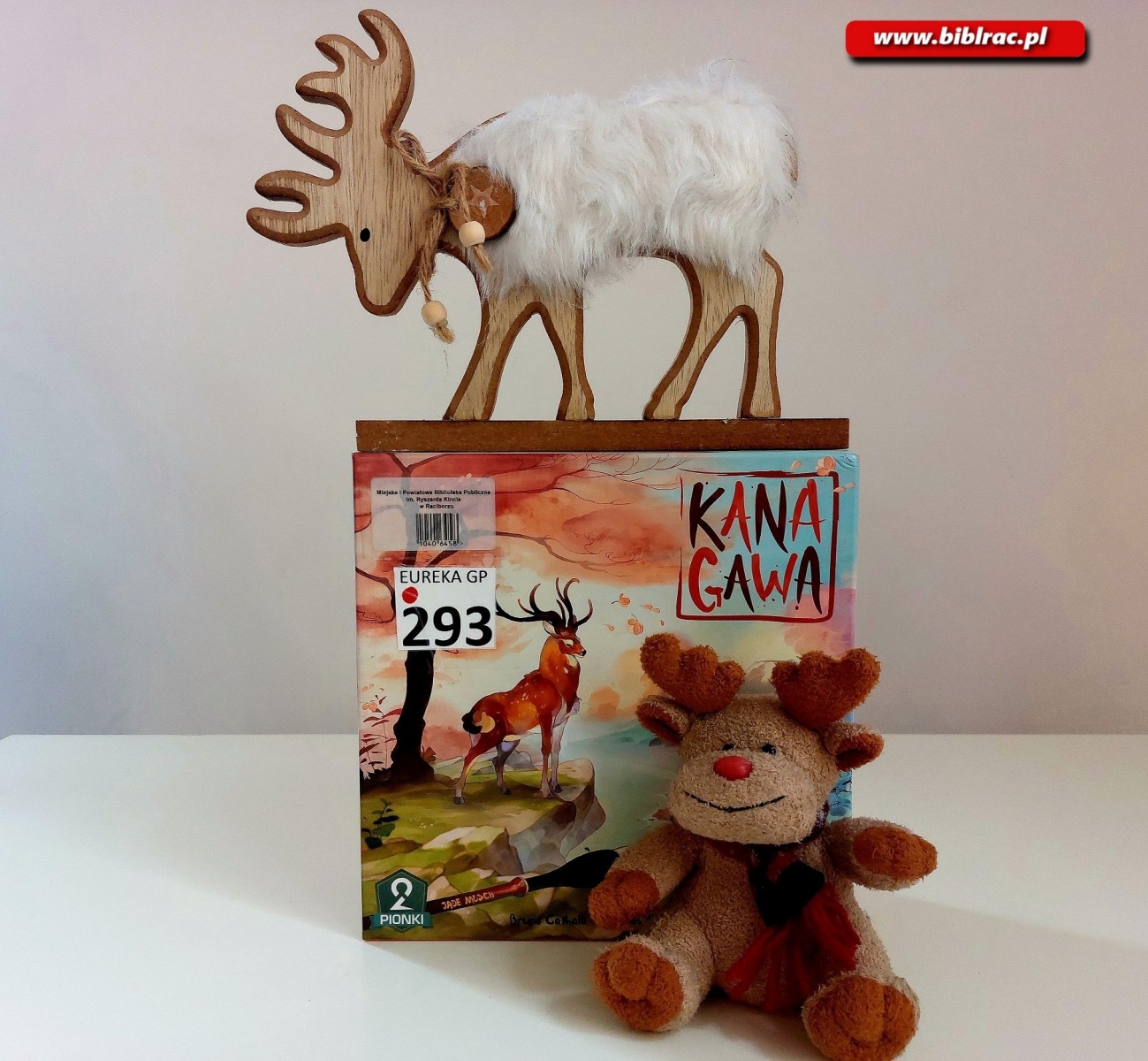 Zdjęcie w galerii na portalu naszraciborz.pl: W bibliotece znajdziesz... gry planszowe na każdy dzień, również na święta! wiadomości z regionu