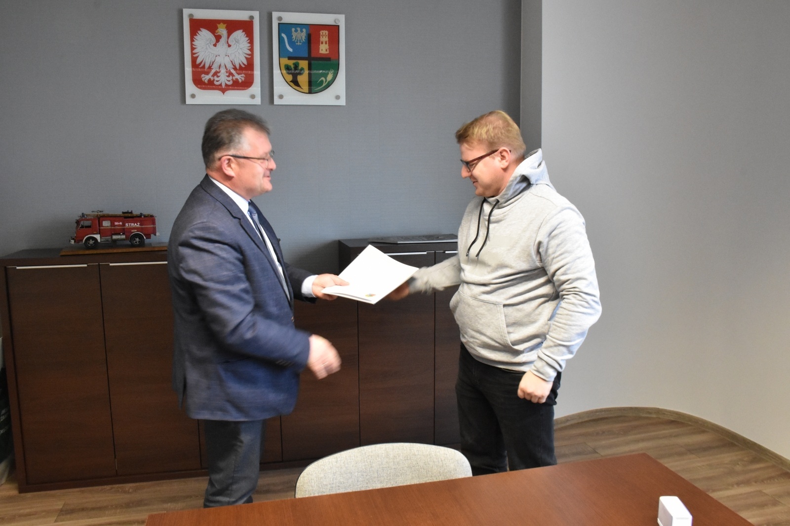 Zdjęcie w galerii na portalu naszraciborz.pl: Tworków. Rusza odbudowa drogi zniszczonej przez nawałnicę wiadomości z regionu