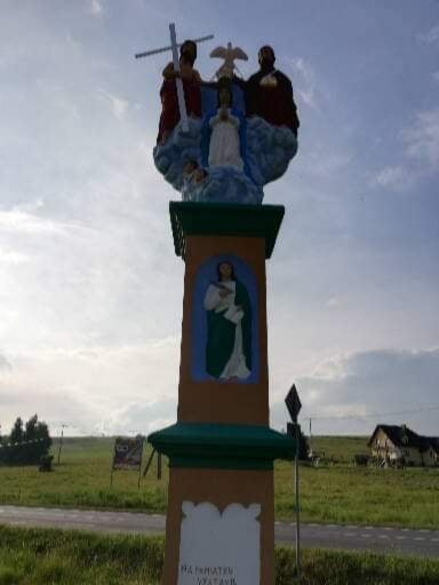 Zdjęcie w galerii na portalu naszraciborz.pl: Witacze RACIBÓRZ i krzyż odnowione wiadomości z regionu