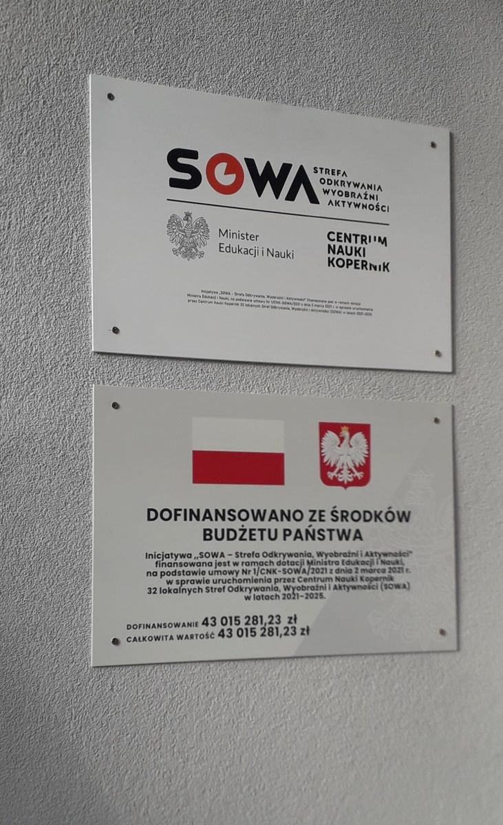 Zdjęcie w galerii na portalu naszraciborz.pl: SOWA, czyli raciborska Strefa Odkrywania, Wyobraźni i Aktywności otwarta już w grudniu. Jakie ceny? wiadomości z regionu