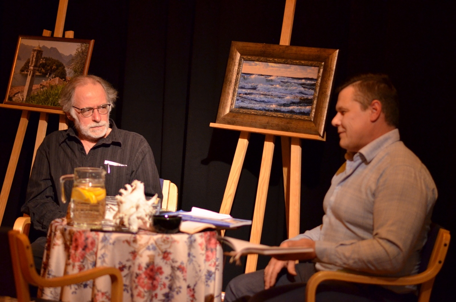 Zdjęcie w galerii na portalu naszraciborz.pl: Marek Rapnicki gościem cyklu W Punkt! wiadomości z regionu