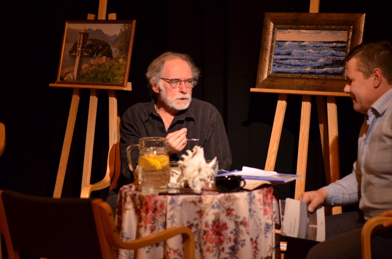 Zdjęcie w galerii na portalu naszraciborz.pl: Marek Rapnicki gościem cyklu W Punkt! wiadomości z regionu