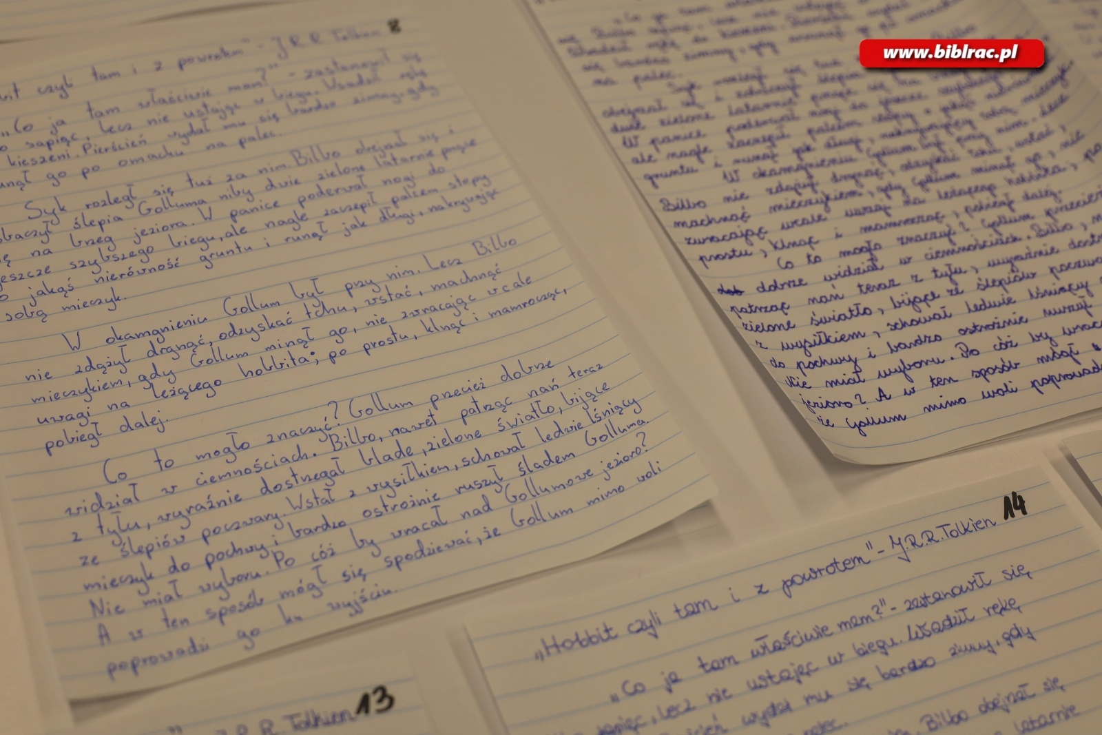 Zdjęcie w galerii na portalu naszraciborz.pl: Mistrzowie Kaligrafii rywalizowali w raciborskiej bibliotece wiadomości z regionu