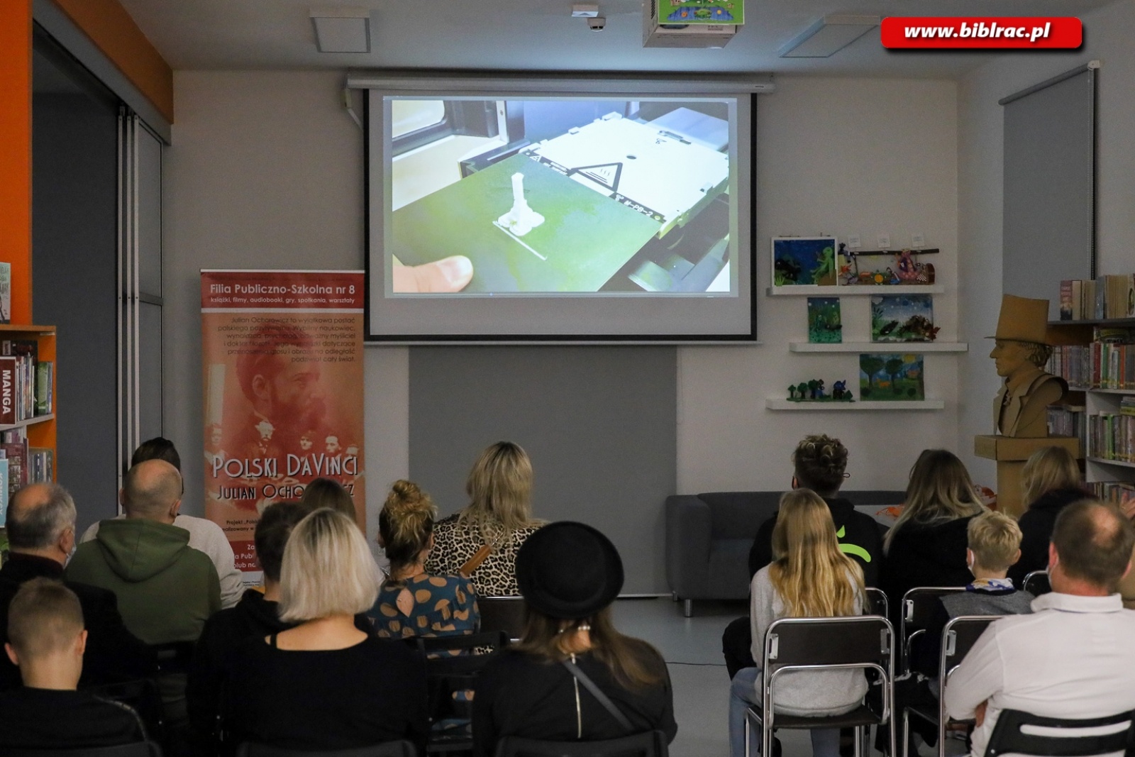 Zdjęcie w galerii na portalu naszraciborz.pl: Finał projektu i premiera filmu Polski Da Vinci wiadomości z regionu