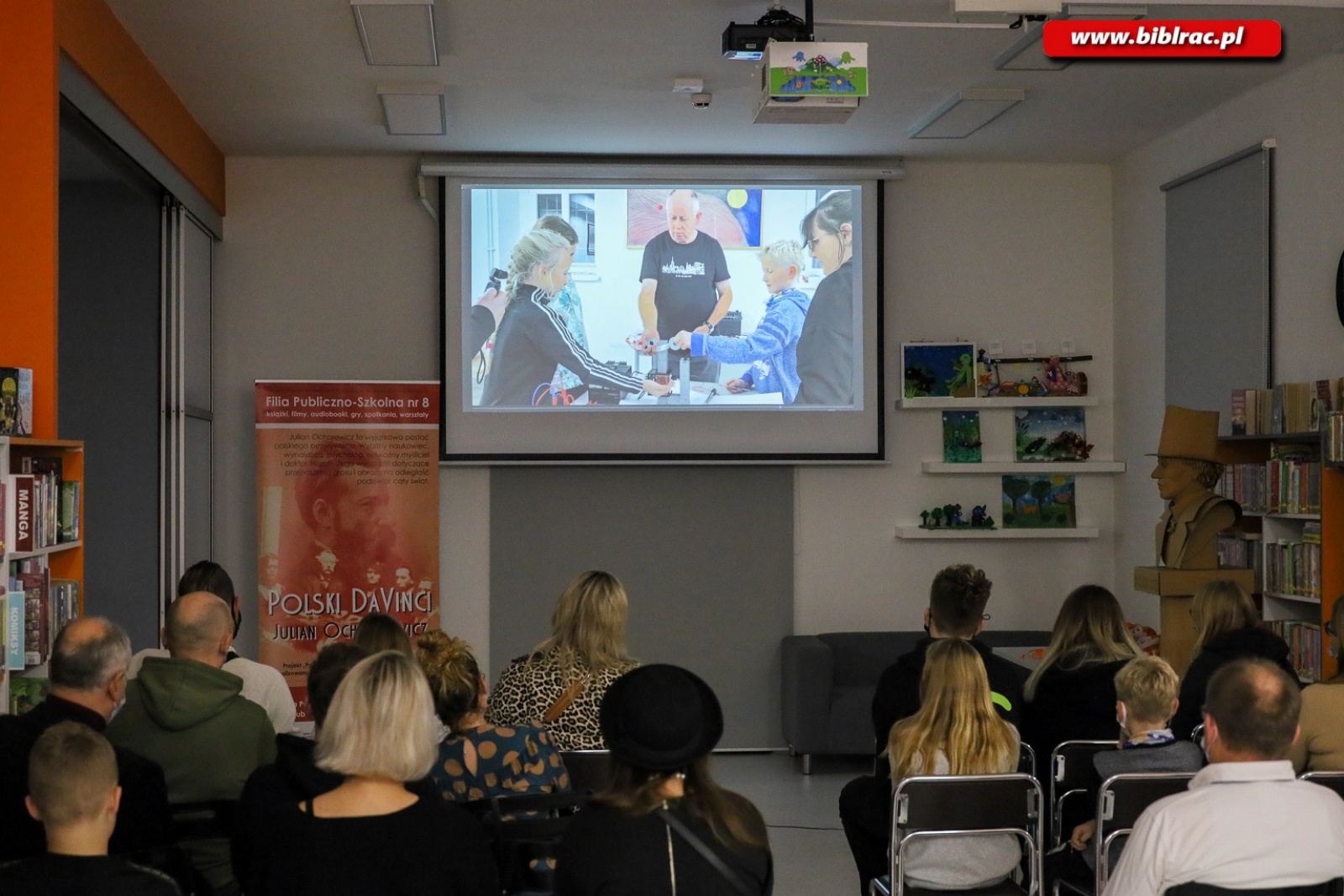 Zdjęcie w galerii na portalu naszraciborz.pl: Finał projektu i premiera filmu Polski Da Vinci wiadomości z regionu