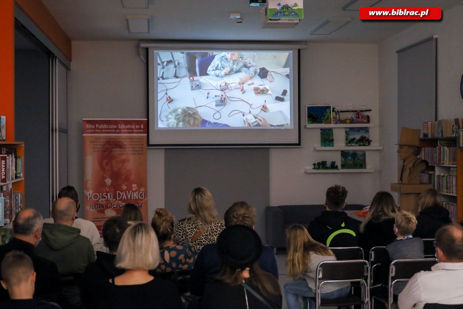 Zdjęcie w galerii na portalu naszraciborz.pl: Finał projektu i premiera filmu Polski Da Vinci wiadomości z regionu