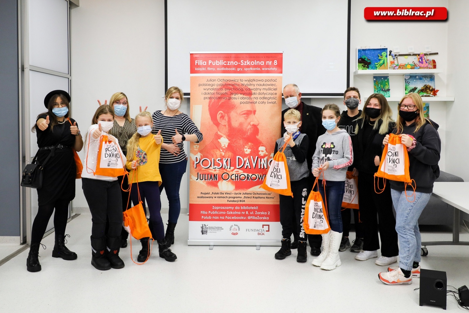 Zdjęcie w galerii na portalu naszraciborz.pl: Finał projektu i premiera filmu Polski Da Vinci wiadomości z regionu