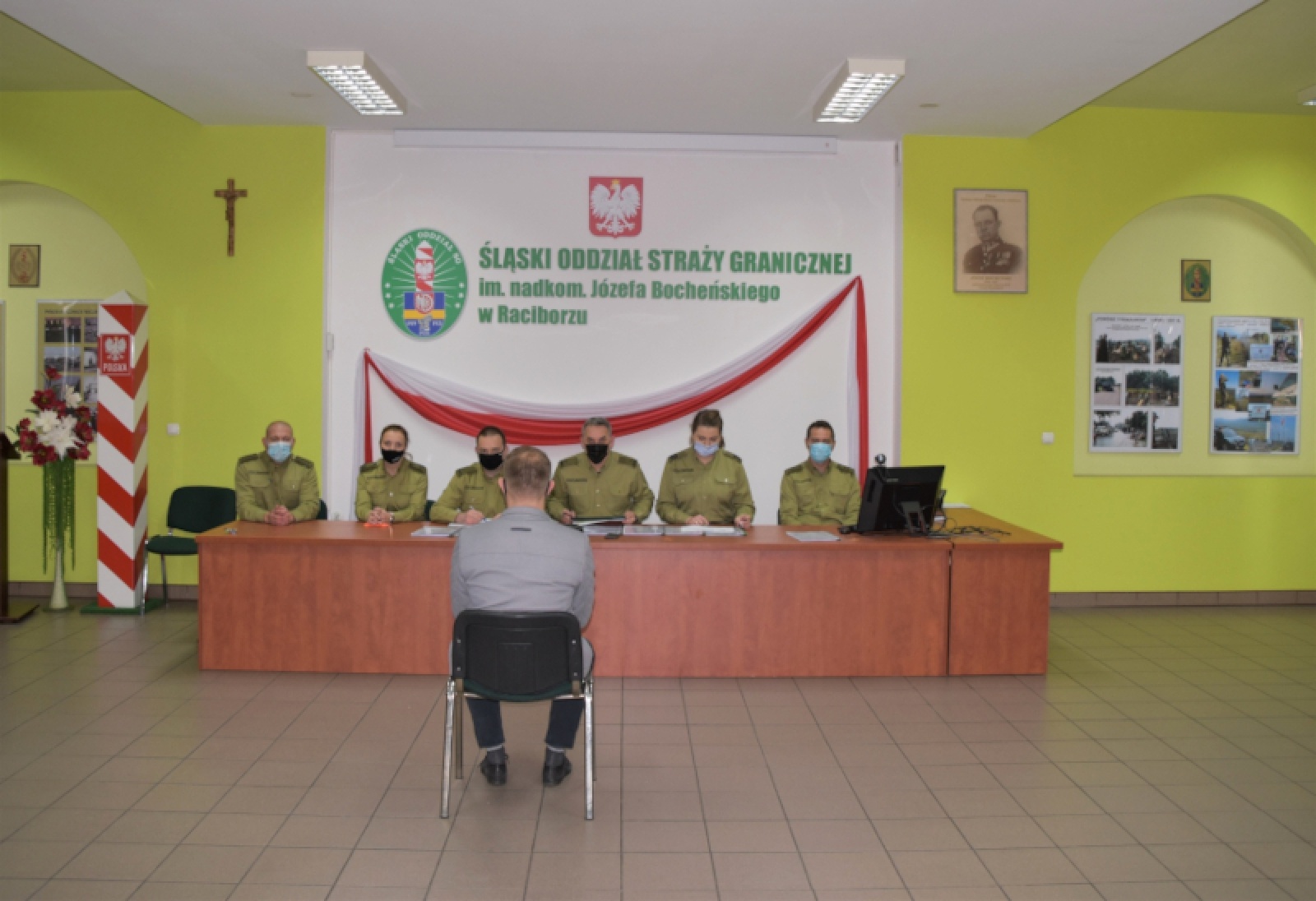 Zdjęcie w galerii na portalu naszraciborz.pl: Drugi etap postępowania kwalifikacyjnego w Śląskim Oddziale Straży Granicznej w Raciborzu wiadomości z regionu