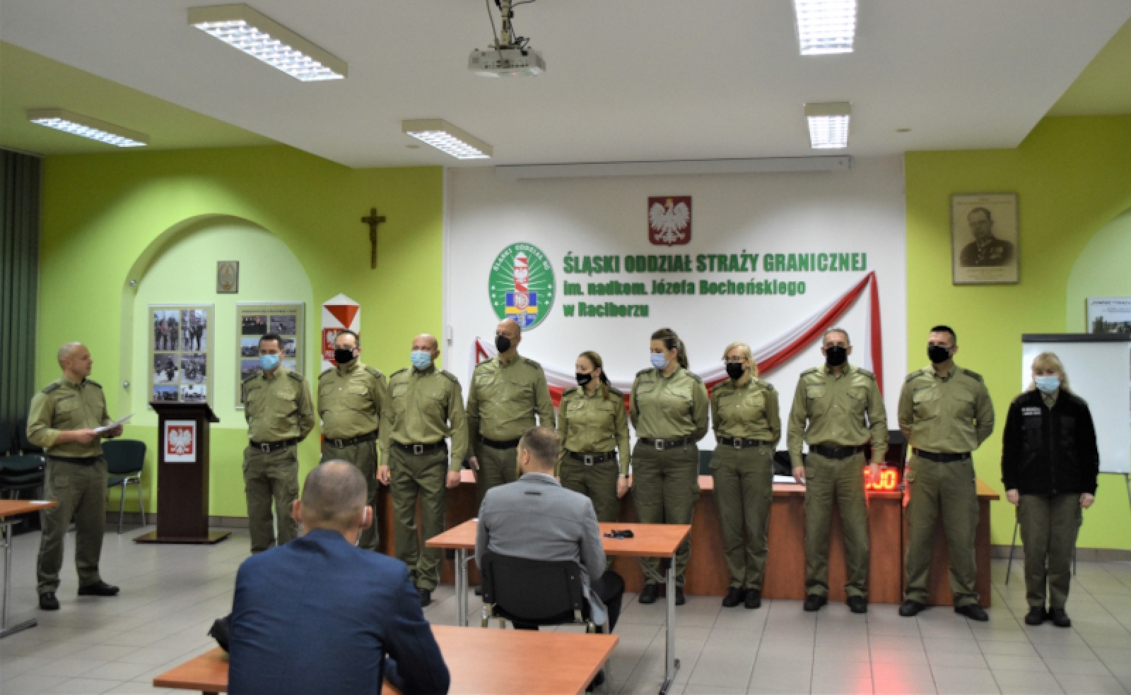 Zdjęcie w galerii na portalu naszraciborz.pl: Drugi etap postępowania kwalifikacyjnego w Śląskim Oddziale Straży Granicznej w Raciborzu wiadomości z regionu