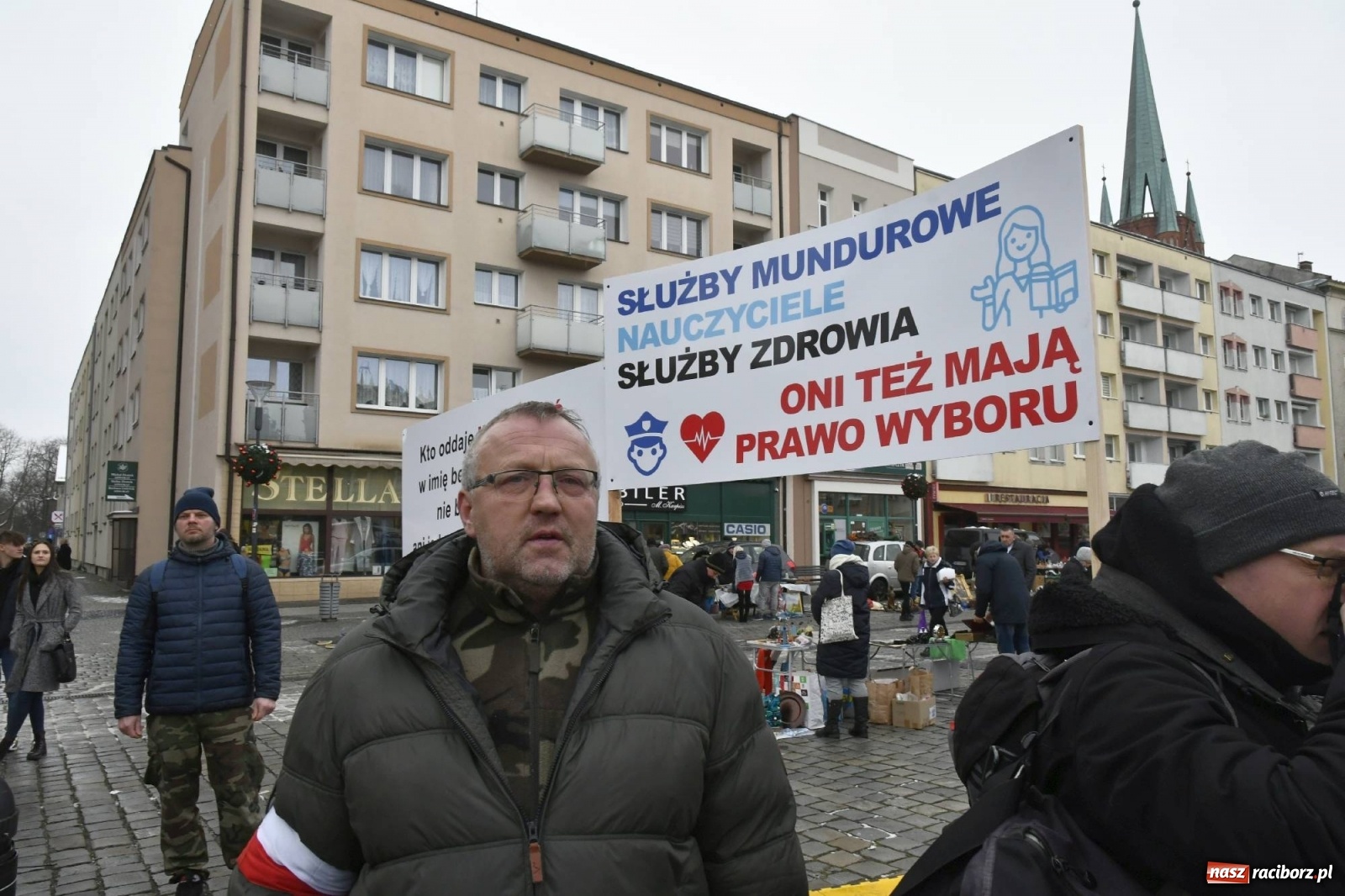 Zdjęcie w galerii na portalu naszraciborz.pl: Stop Segregacji Sanitarnej - protest w Raciborzu [FOTO i WIDEO] wiadomości z regionu