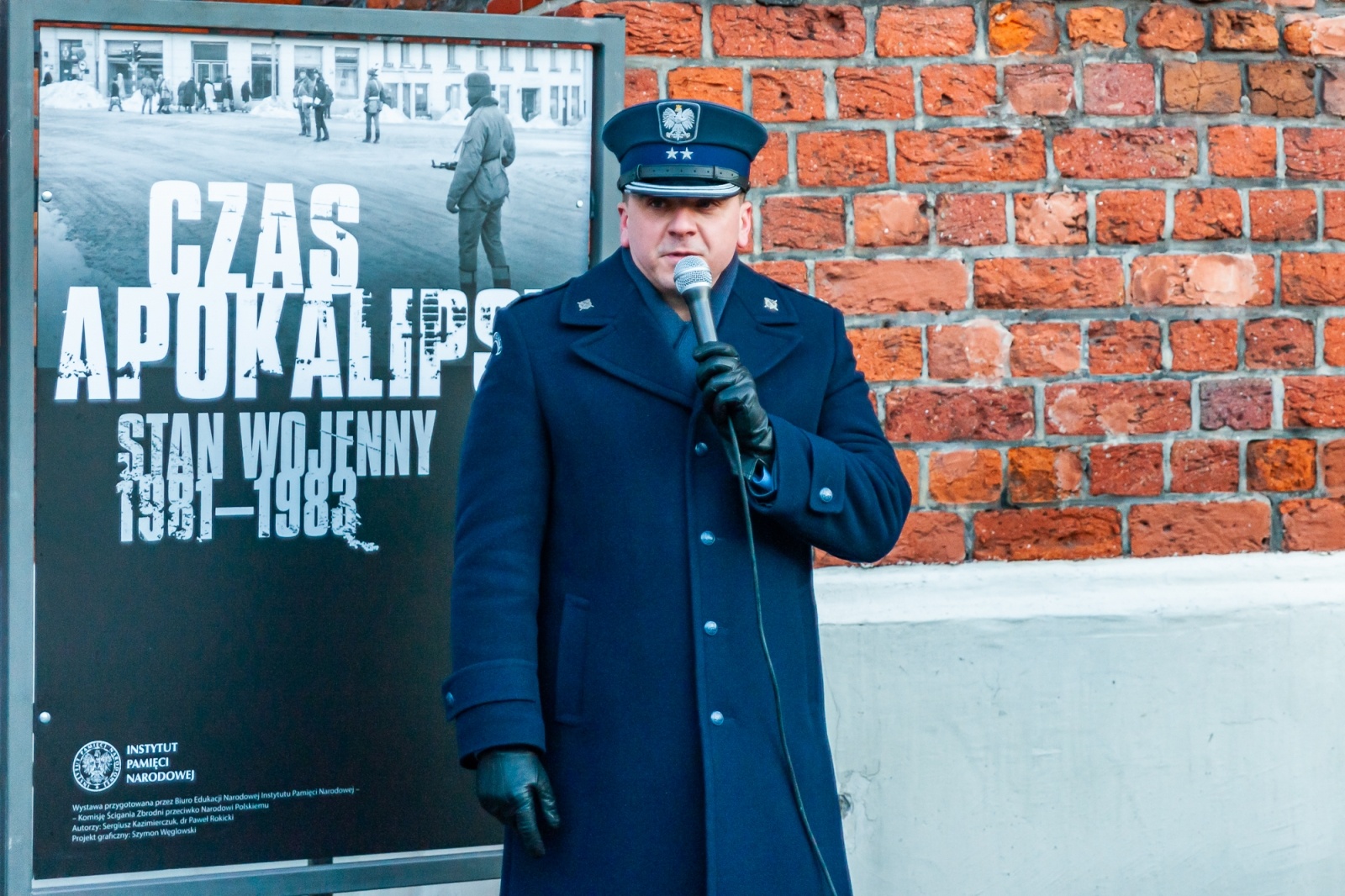 Zdjęcie w galerii na portalu naszraciborz.pl: Czas apokalipsy. W przeddzień rocznicy stanu wojennego w Raciborzu wiadomości z regionu