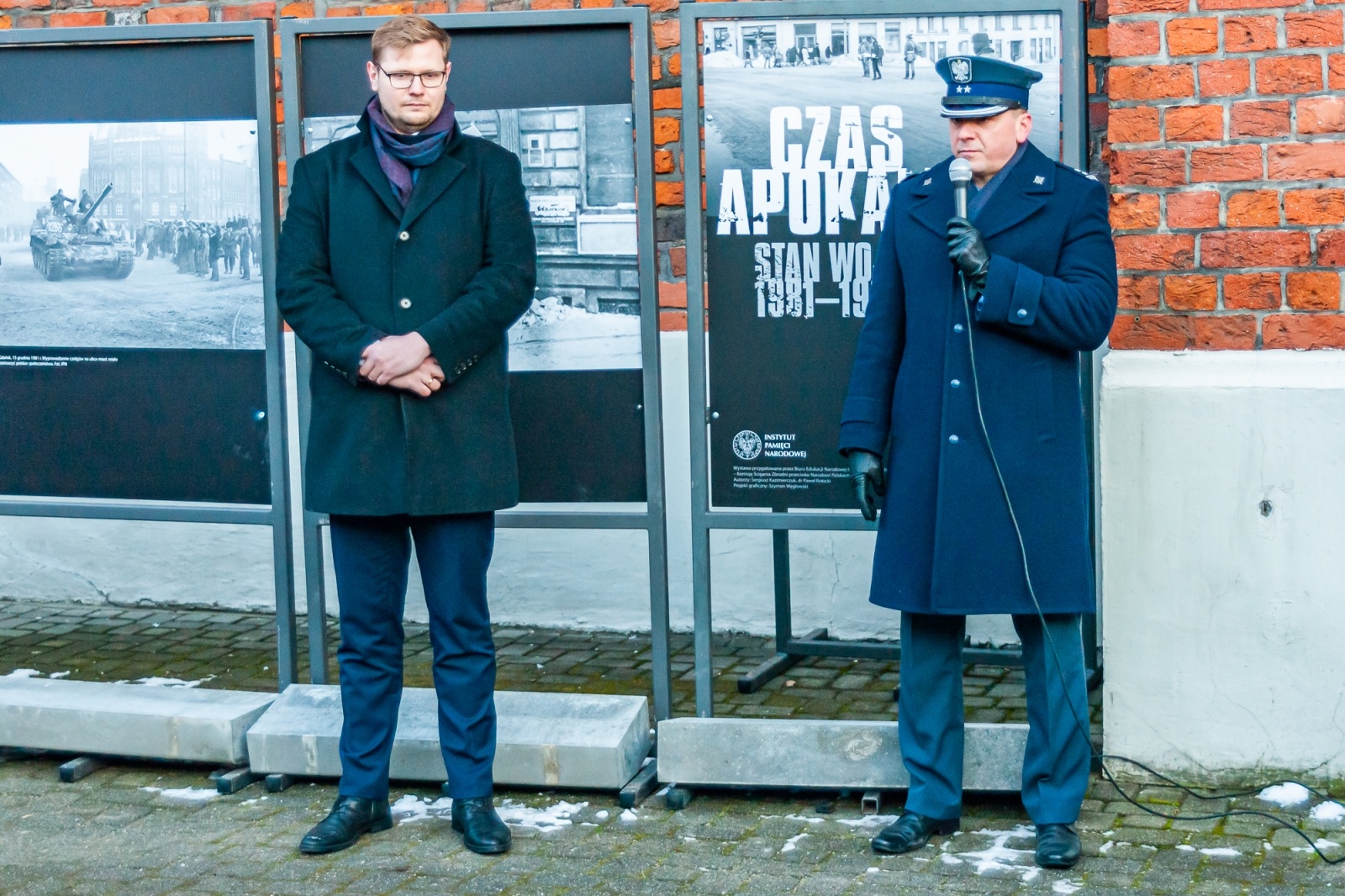 Zdjęcie w galerii na portalu naszraciborz.pl: Czas apokalipsy. W przeddzień rocznicy stanu wojennego w Raciborzu wiadomości z regionu