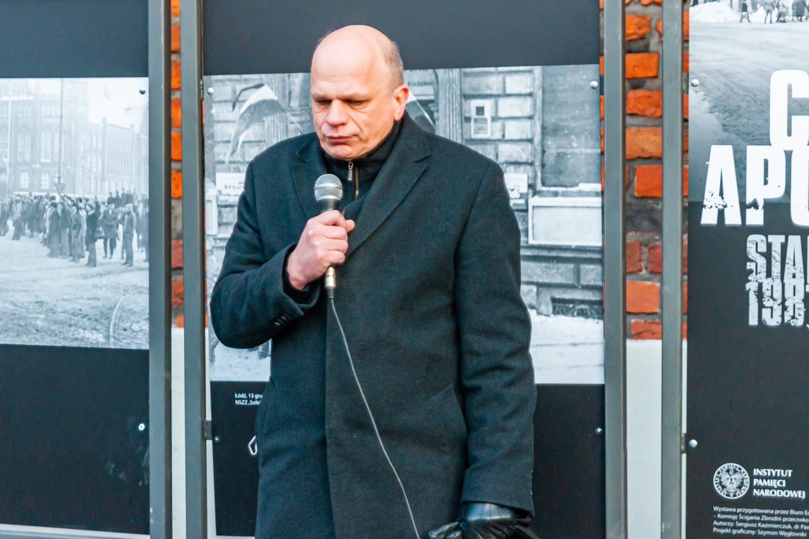 Zdjęcie w galerii na portalu naszraciborz.pl: Czas apokalipsy. W przeddzień rocznicy stanu wojennego w Raciborzu wiadomości z regionu