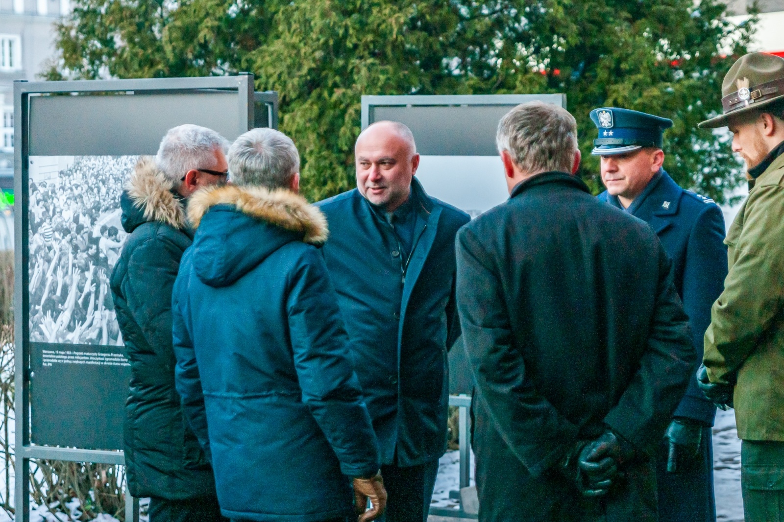 Zdjęcie w galerii na portalu naszraciborz.pl: Czas apokalipsy. W przeddzień rocznicy stanu wojennego w Raciborzu wiadomości z regionu