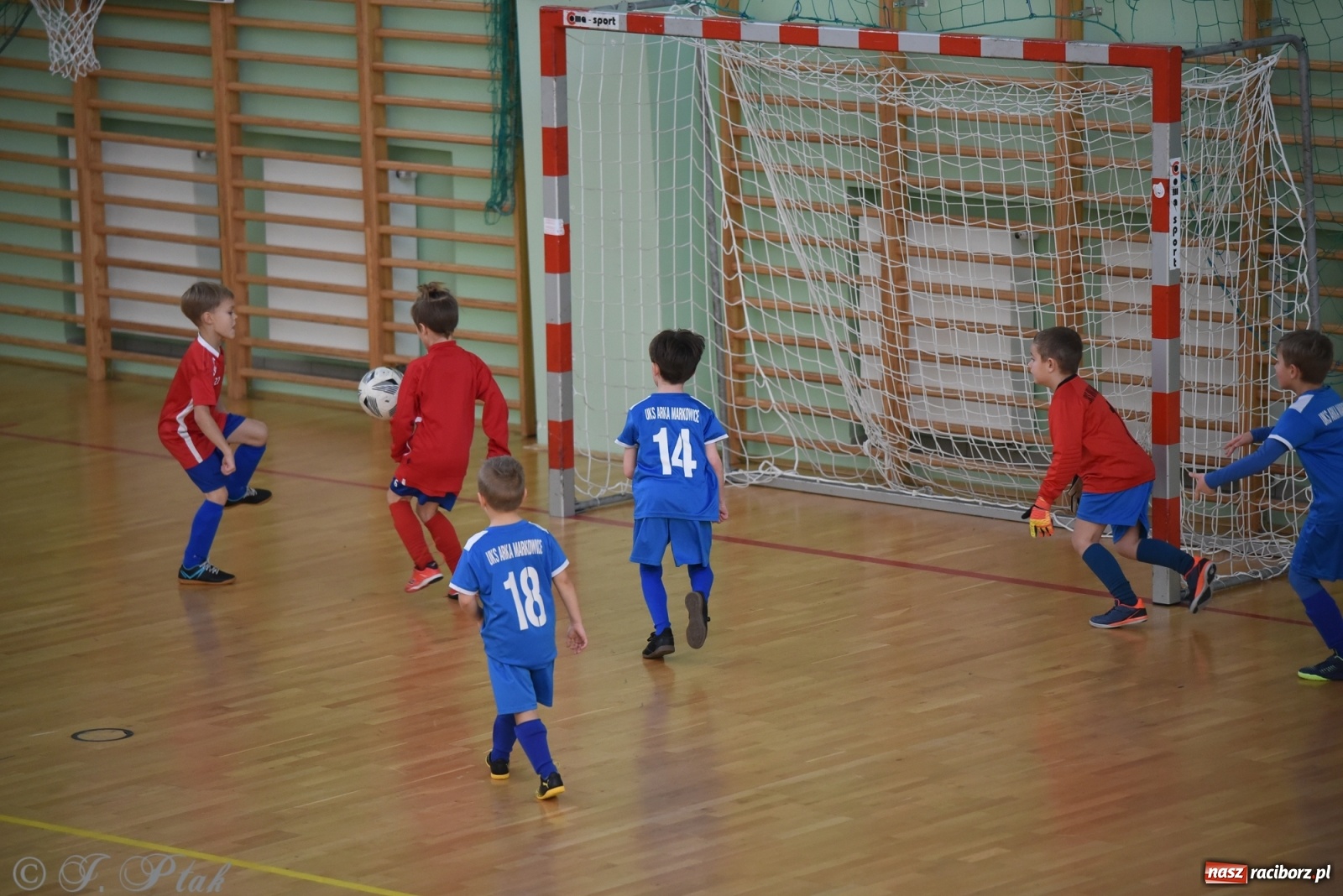 Zdjęcie w galerii na portalu naszraciborz.pl: Piłkarska rywalizacja żaków w Arenie Rafako [FOTO] wiadomości z regionu
