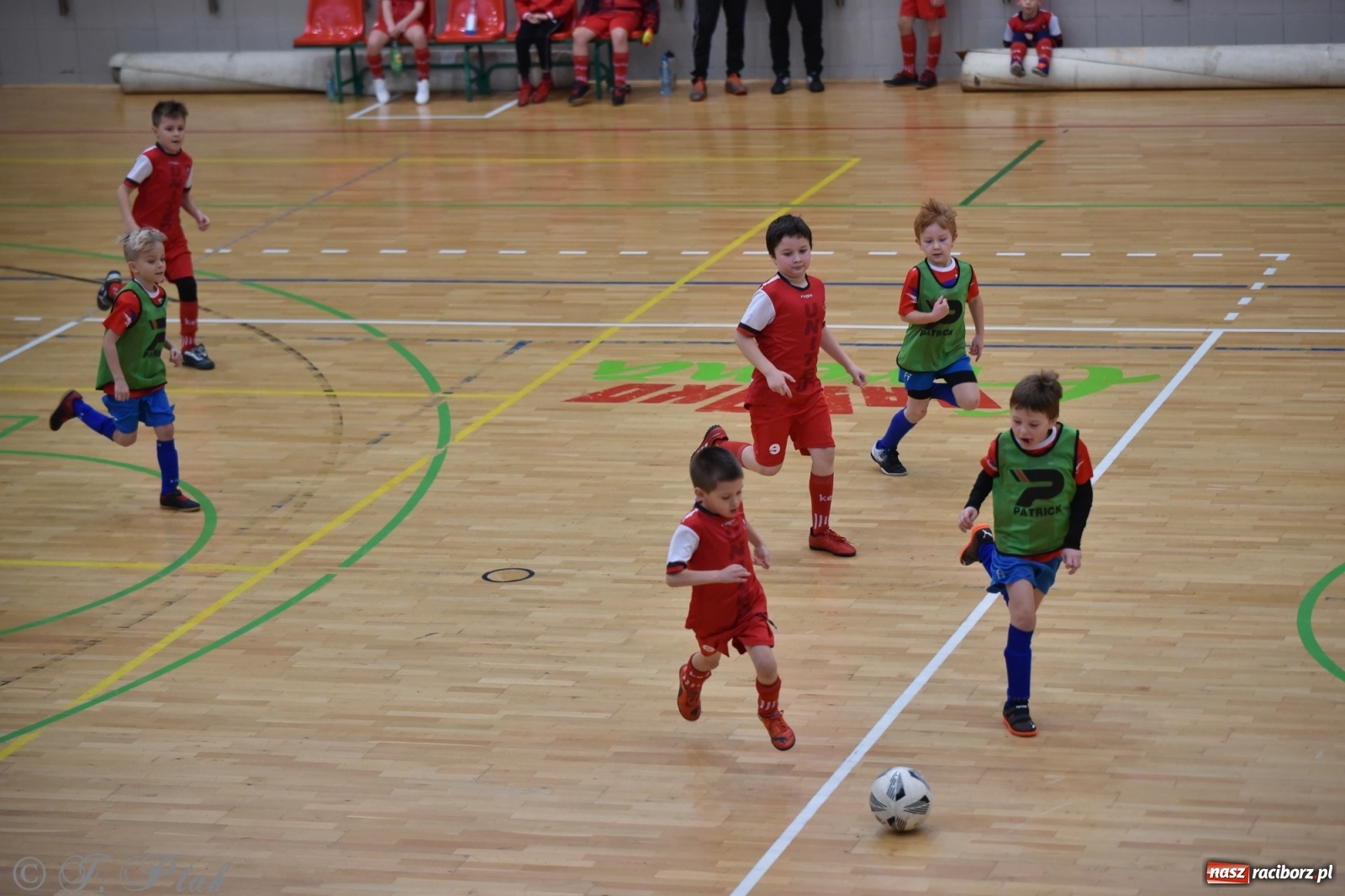 Zdjęcie w galerii na portalu naszraciborz.pl: Piłkarska rywalizacja żaków w Arenie Rafako [FOTO] wiadomości z regionu
