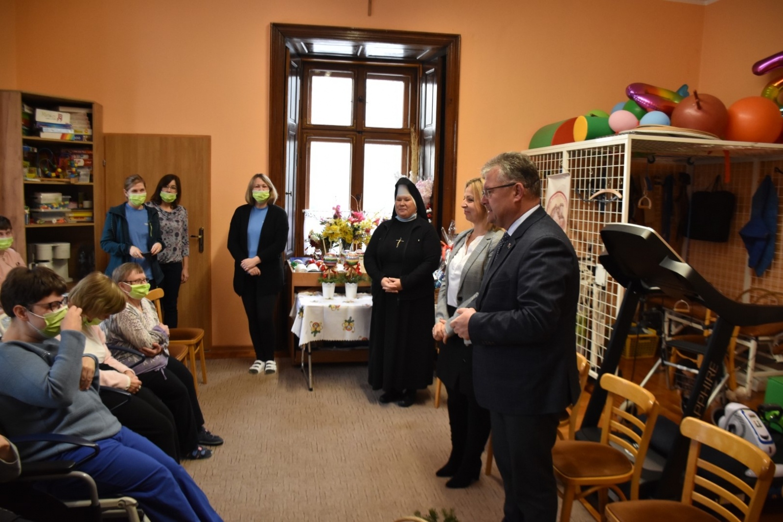 Zdjęcie w galerii na portalu naszraciborz.pl: Świąteczna wizyta w Różanym Pałacu wiadomości z regionu