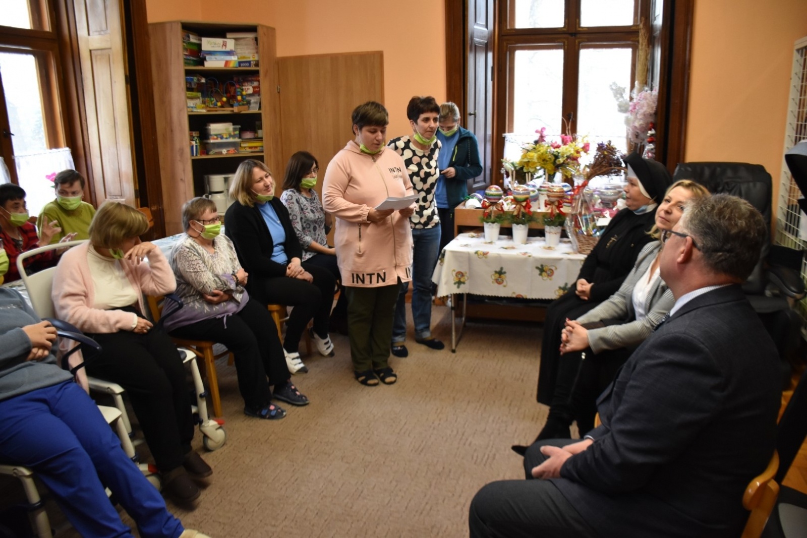 Zdjęcie w galerii na portalu naszraciborz.pl: Świąteczna wizyta w Różanym Pałacu wiadomości z regionu