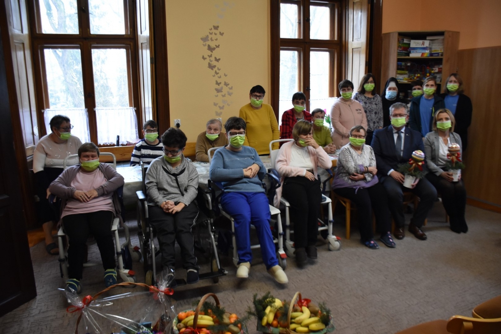 Zdjęcie w galerii na portalu naszraciborz.pl: Świąteczna wizyta w Różanym Pałacu wiadomości z regionu