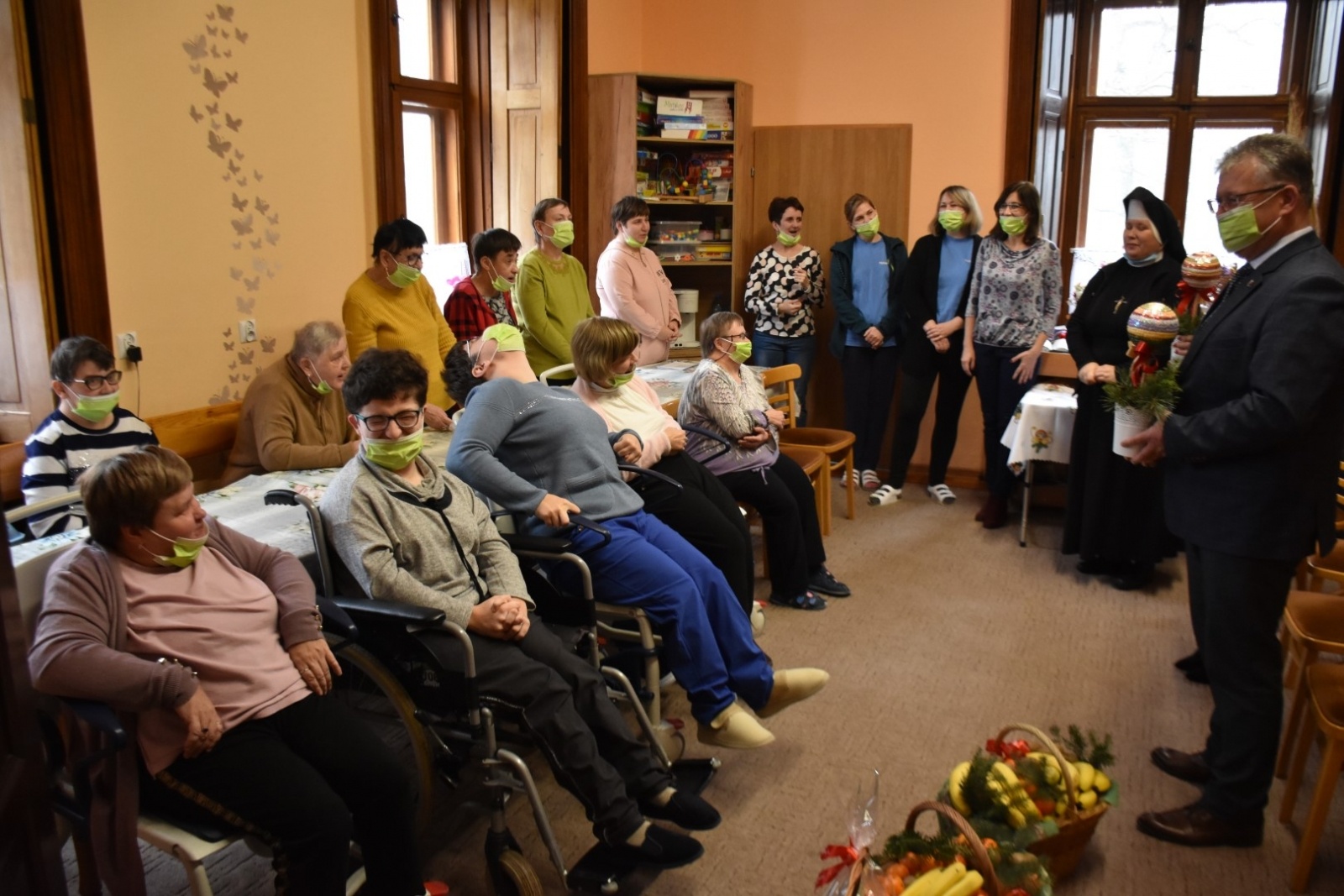 Zdjęcie w galerii na portalu naszraciborz.pl: Świąteczna wizyta w Różanym Pałacu wiadomości z regionu