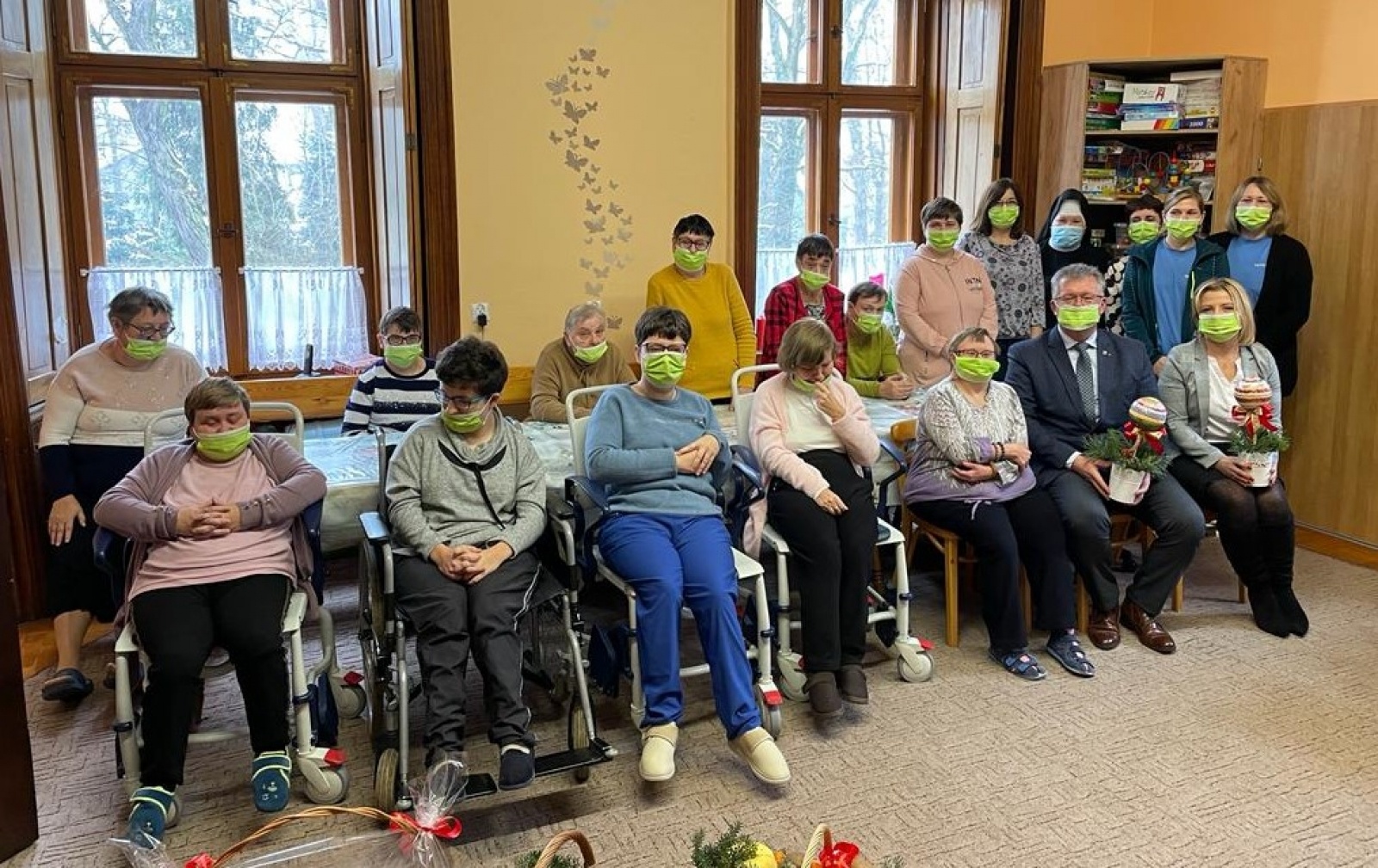 Zdjęcie w galerii na portalu naszraciborz.pl: Świąteczna wizyta w Różanym Pałacu wiadomości z regionu