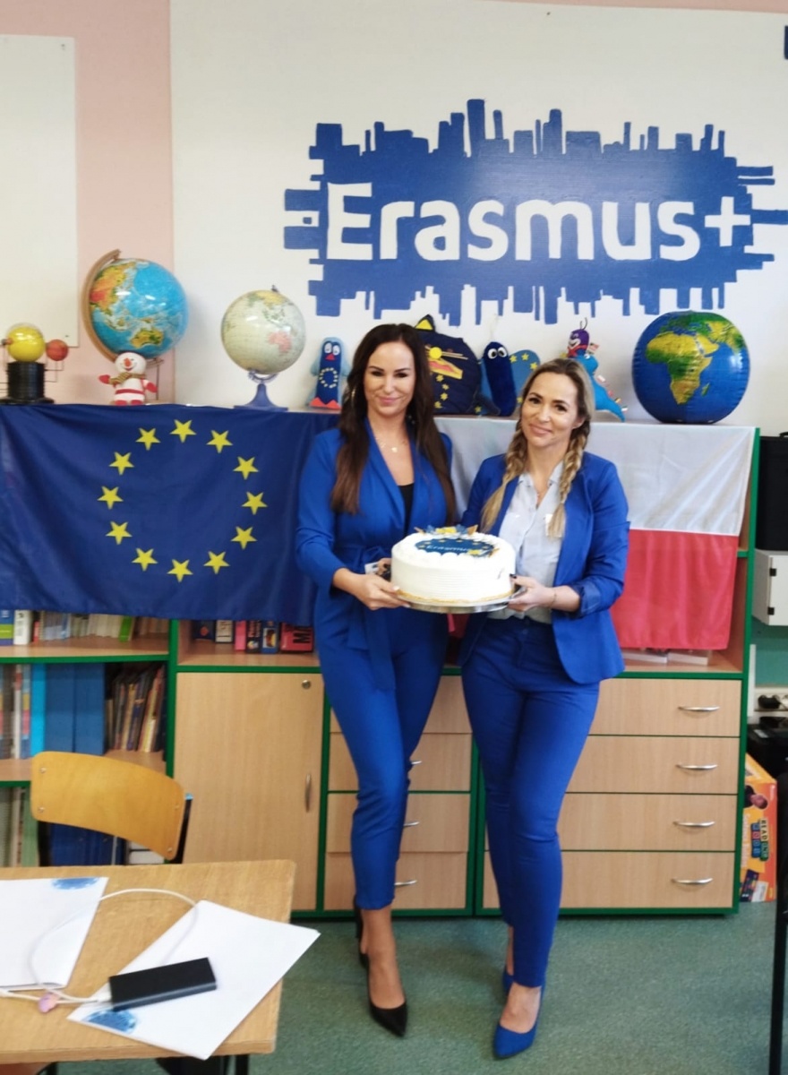 Zdjęcie w galerii na portalu naszraciborz.pl: Kolejne spotkanie Erasmus+ w szkole w Brzeźnicy wiadomości z regionu