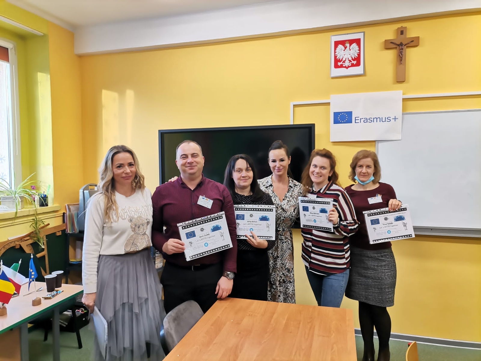 Zdjęcie w galerii na portalu naszraciborz.pl: Kolejne spotkanie Erasmus+ w szkole w Brzeźnicy wiadomości z regionu