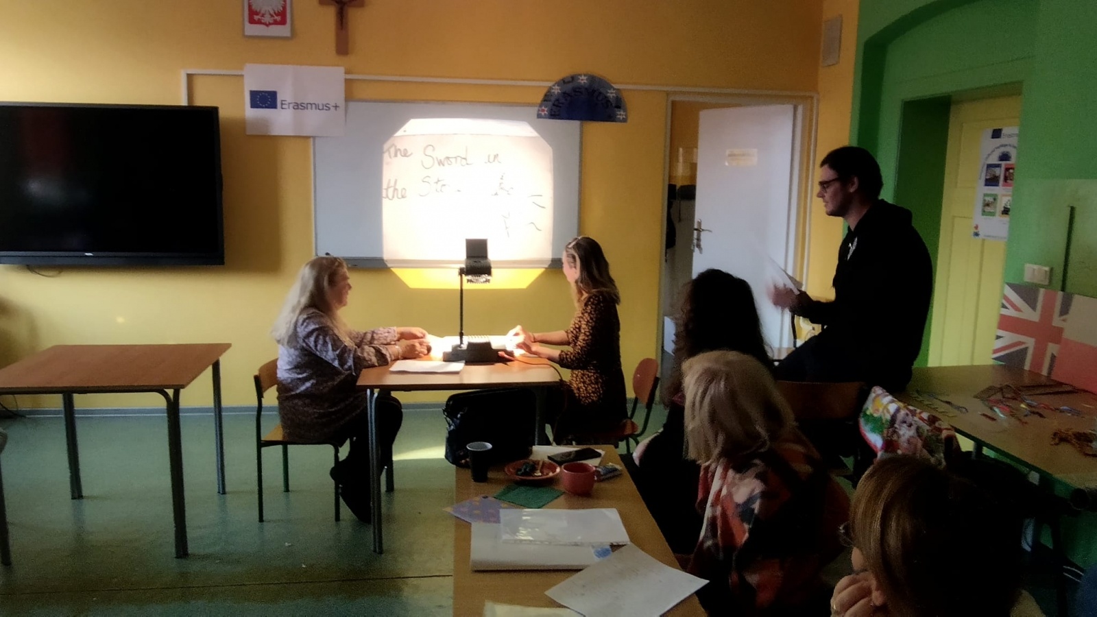 Zdjęcie w galerii na portalu naszraciborz.pl: Kolejne spotkanie Erasmus+ w szkole w Brzeźnicy wiadomości z regionu