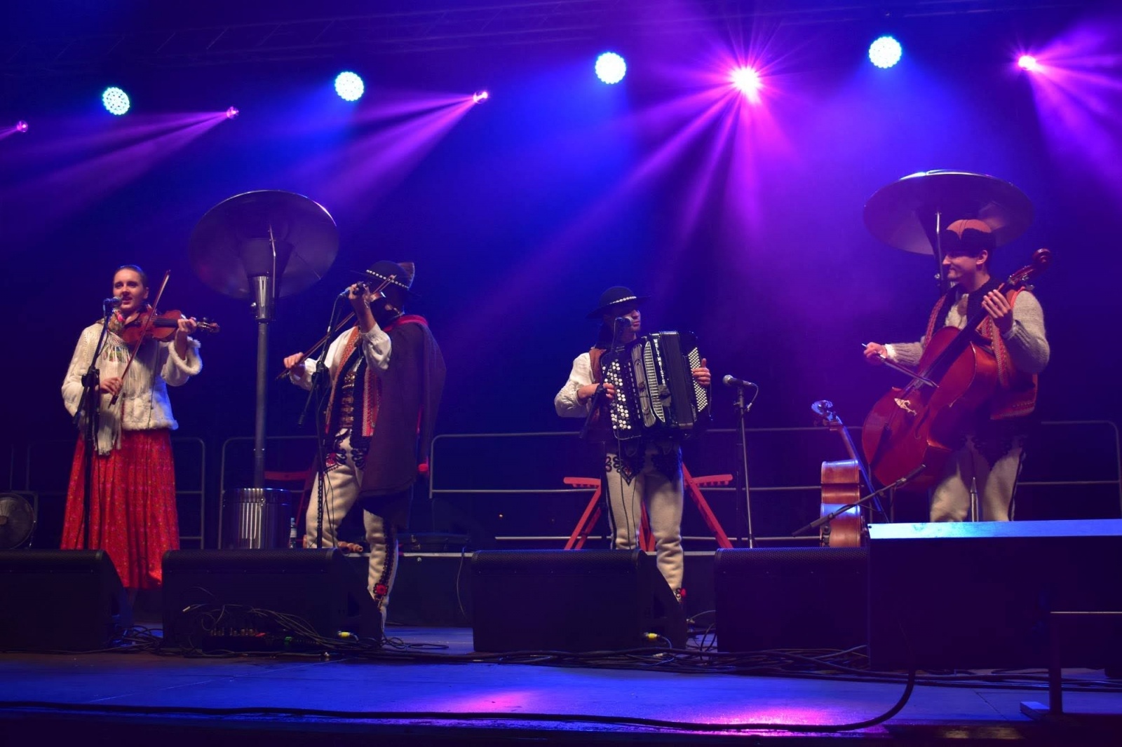 Zdjęcie w galerii na portalu naszraciborz.pl: Raciborska Plania i górale - poniedziałek na zamku wiadomości z regionu