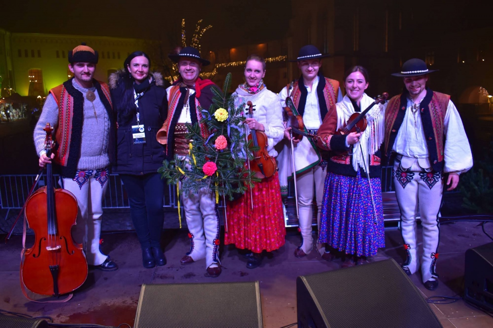 Zdjęcie w galerii na portalu naszraciborz.pl: Raciborska Plania i górale - poniedziałek na zamku wiadomości z regionu