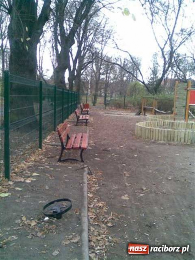 Zdjęcie w galerii na portalu naszraciborz.pl: Park Roth trzeba ogrodzić wiadomości z regionu