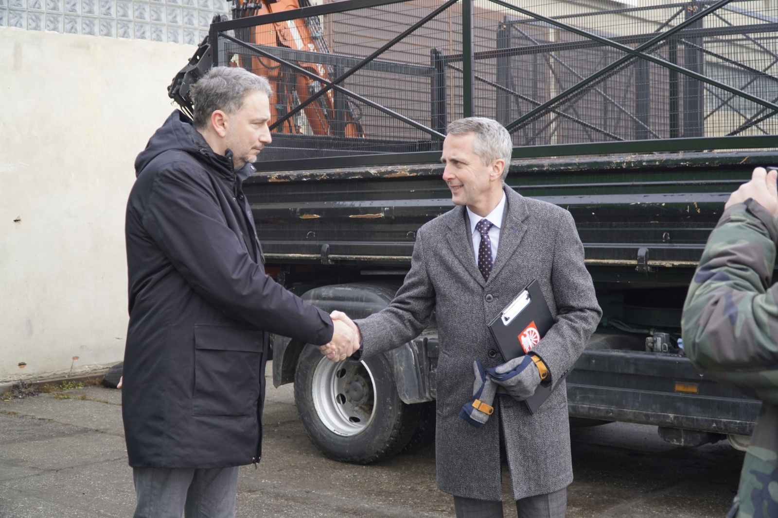Zdjęcie w galerii na portalu naszraciborz.pl: Silni, zwarci, gotowi. Flota PK w styczniu wyruszy po odpady wiadomości z regionu