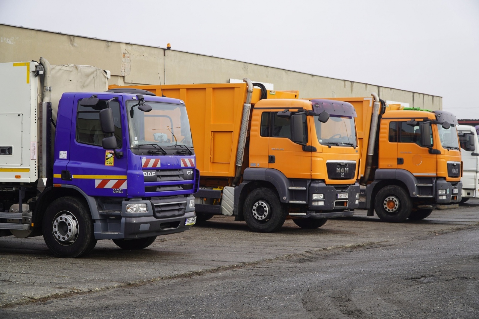 Zdjęcie w galerii na portalu naszraciborz.pl: Silni, zwarci, gotowi. Flota PK w styczniu wyruszy po odpady wiadomości z regionu