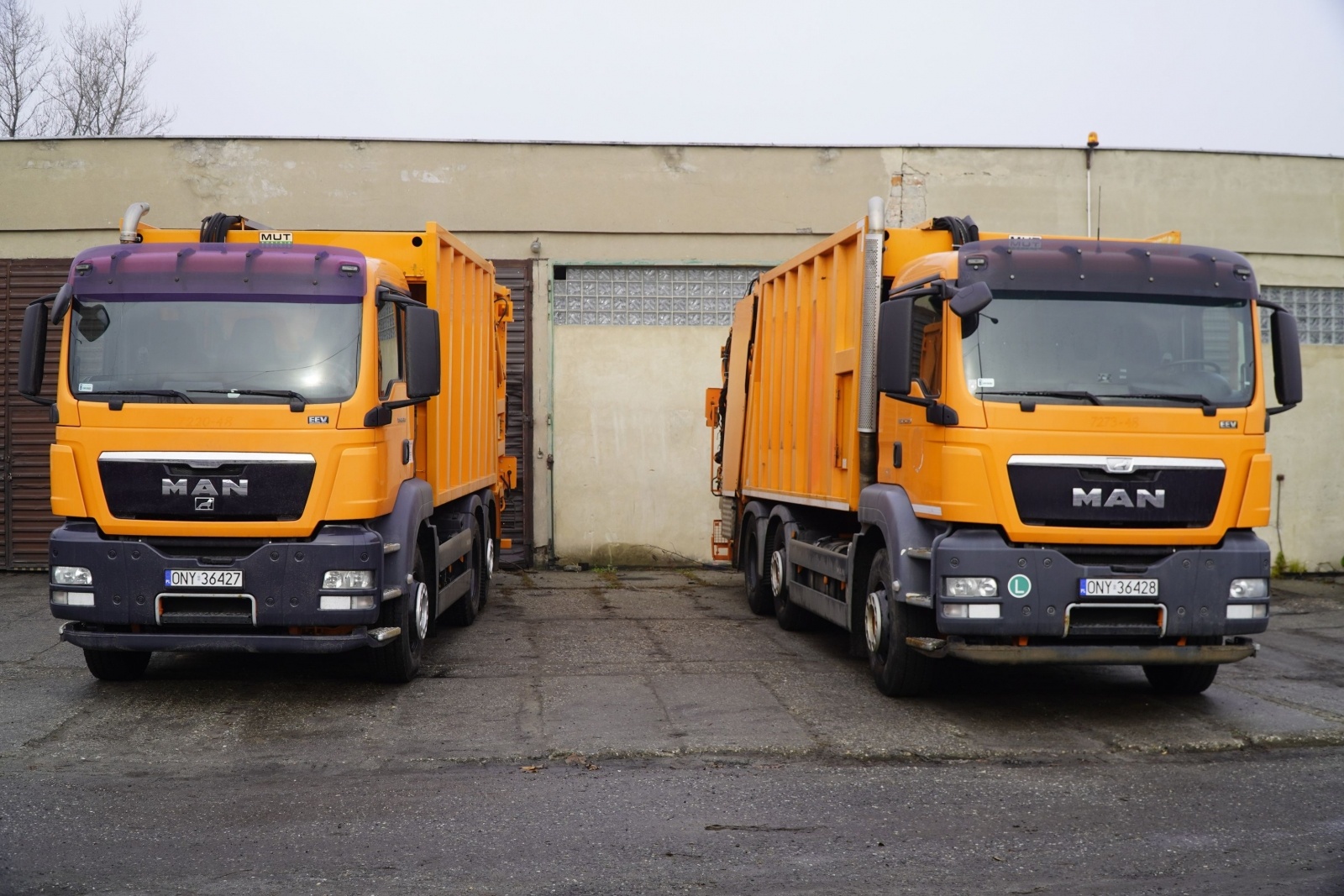 Zdjęcie w galerii na portalu naszraciborz.pl: Silni, zwarci, gotowi. Flota PK w styczniu wyruszy po odpady wiadomości z regionu