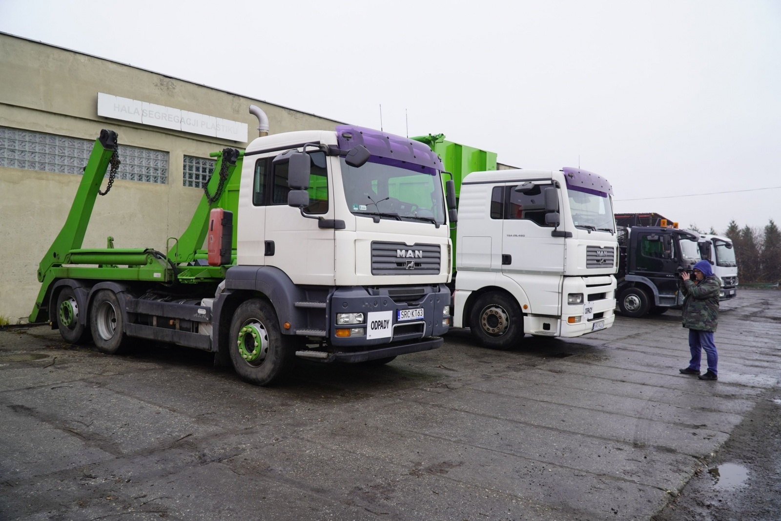 Zdjęcie w galerii na portalu naszraciborz.pl: Silni, zwarci, gotowi. Flota PK w styczniu wyruszy po odpady wiadomości z regionu