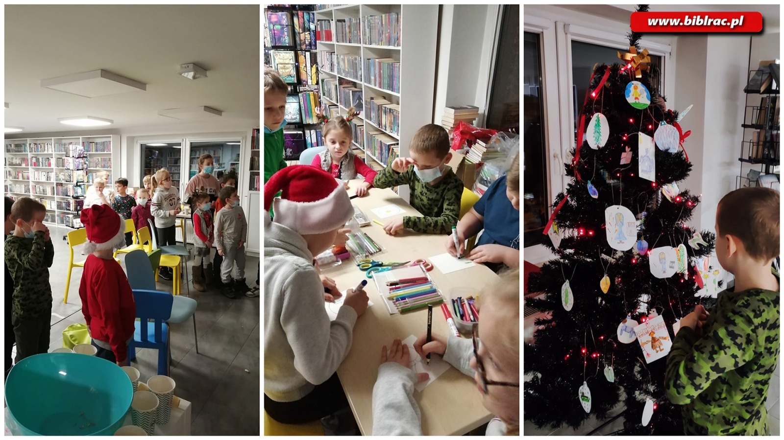 Zdjęcie w galerii na portalu naszraciborz.pl: Bajeczne powitanie zimy w bibliotece w Brzeziu wiadomości z regionu