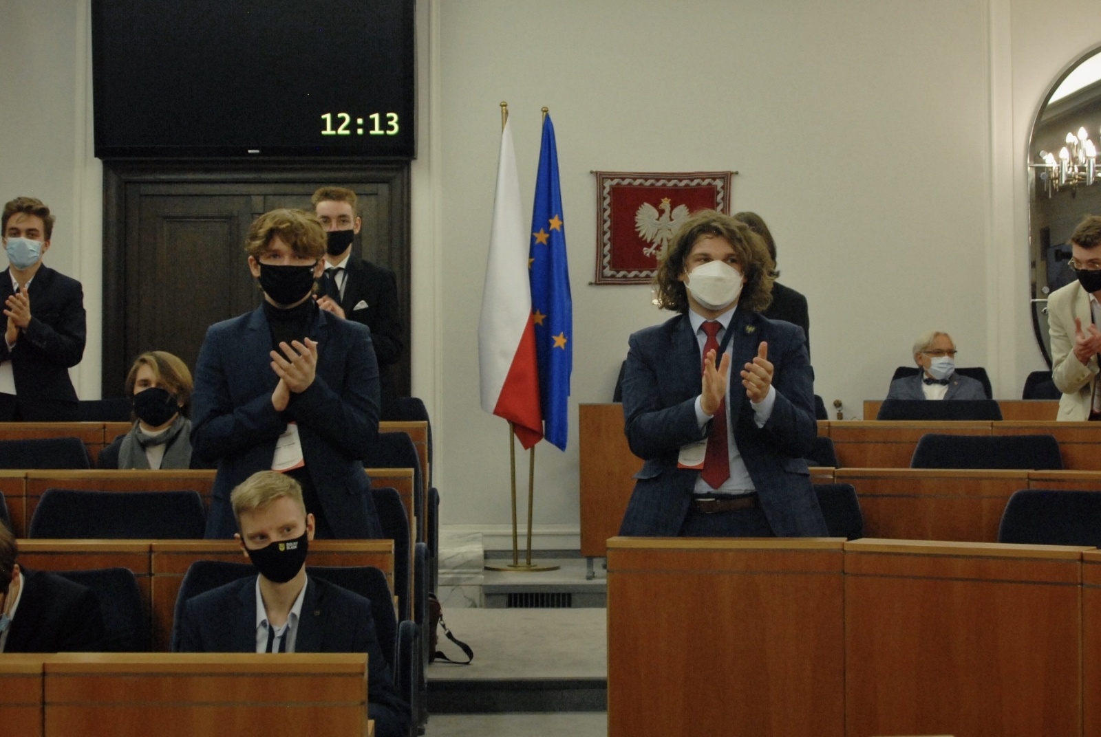 Zdjęcie w galerii na portalu naszraciborz.pl: Śląska młodzież w Parlamencie Młodych Rzeczypospolitej Polskiej wiadomości z regionu