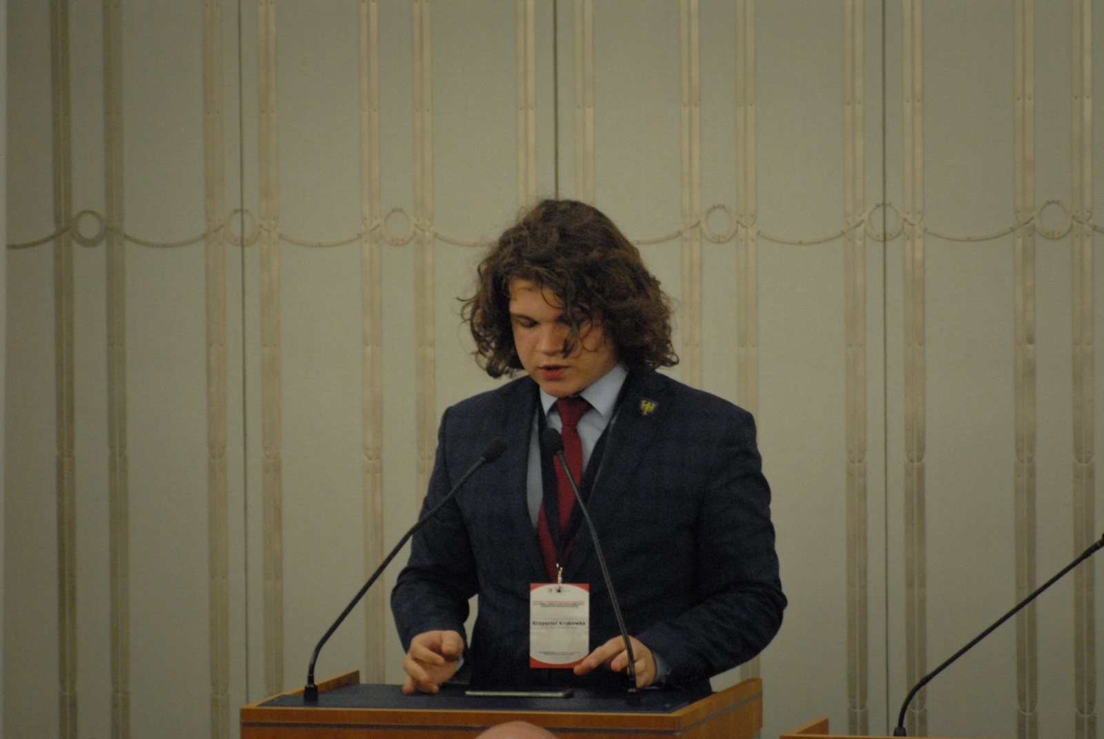 Zdjęcie w galerii na portalu naszraciborz.pl: Śląska młodzież w Parlamencie Młodych Rzeczypospolitej Polskiej wiadomości z regionu