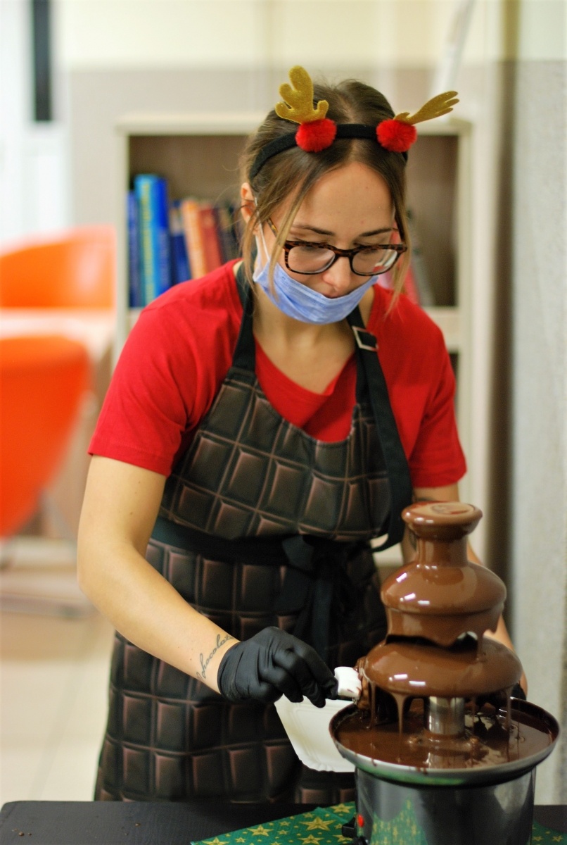 Zdjęcie w galerii na portalu naszraciborz.pl: W Nędzy pokazano magiczny świat czekolady wiadomości z regionu