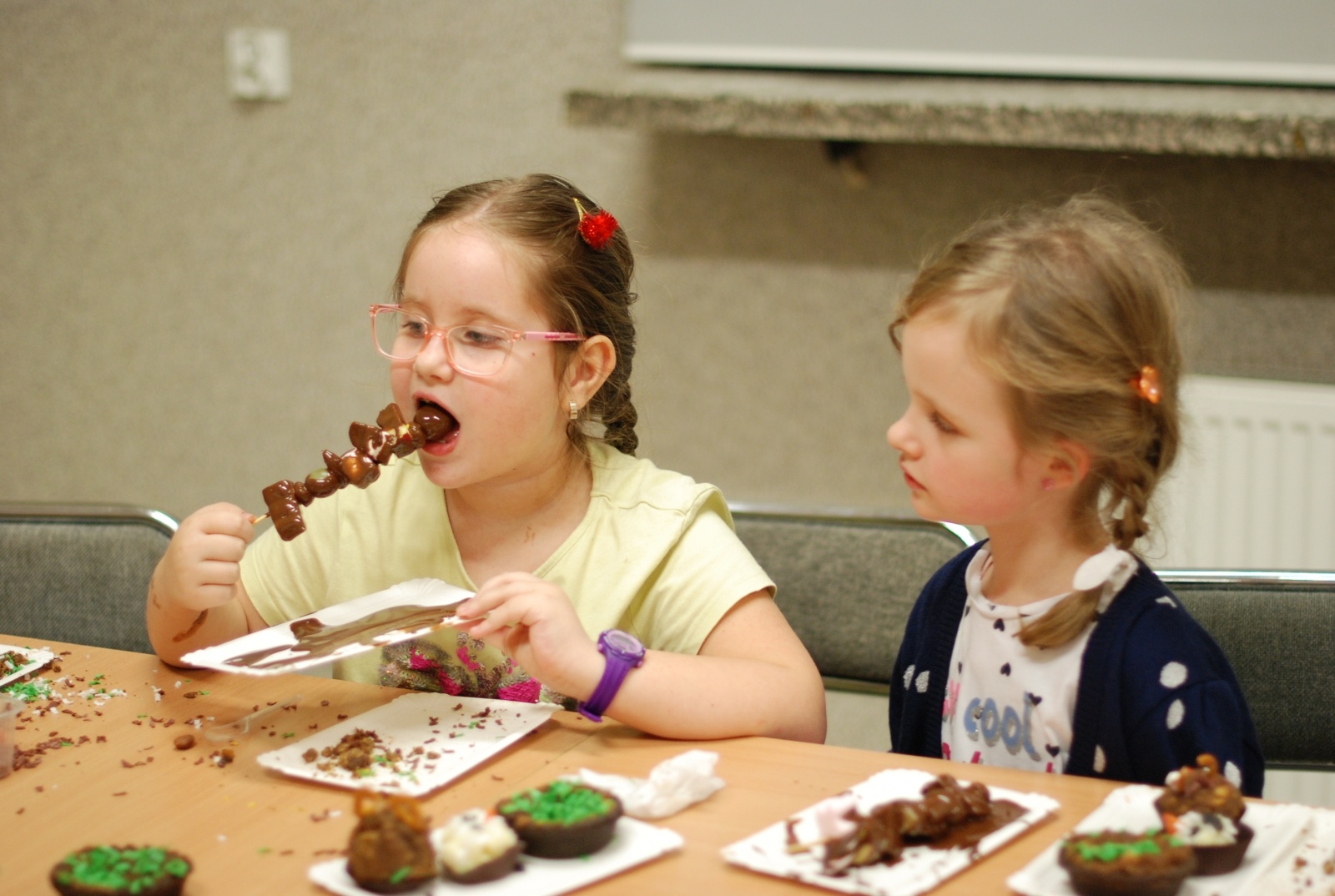 Zdjęcie w galerii na portalu naszraciborz.pl: W Nędzy pokazano magiczny świat czekolady wiadomości z regionu