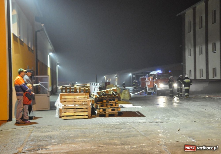 Zdjęcie w galerii na portalu naszraciborz.pl: Ćwiczenia: Pożar hali w Pietrowicach wiadomości z regionu