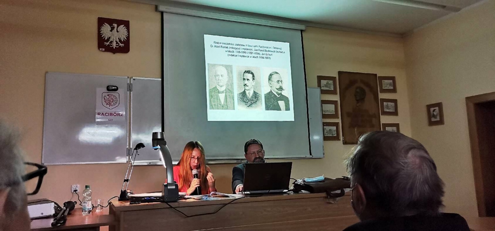 Zdjęcie w galerii na portalu naszraciborz.pl: Wielcy raciborzanie. Konferencja popularnonaukowa w murach PWSZ w Raciborzu wiadomości z regionu