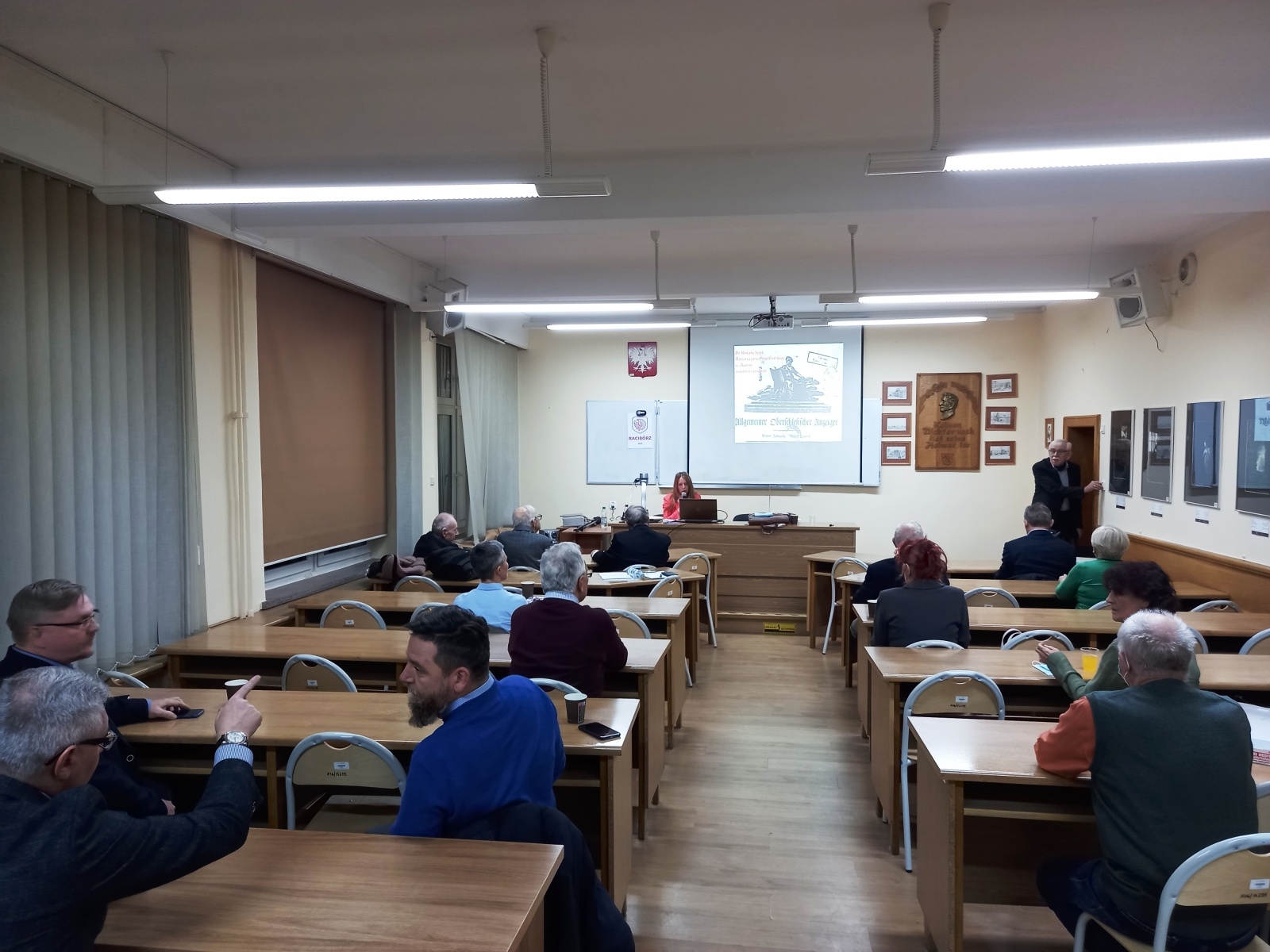 Zdjęcie w galerii na portalu naszraciborz.pl: Wielcy raciborzanie. Konferencja popularnonaukowa w murach PWSZ w Raciborzu wiadomości z regionu