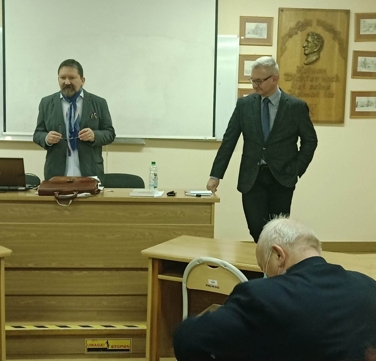 Zdjęcie w galerii na portalu naszraciborz.pl: Wielcy raciborzanie. Konferencja popularnonaukowa w murach PWSZ w Raciborzu wiadomości z regionu