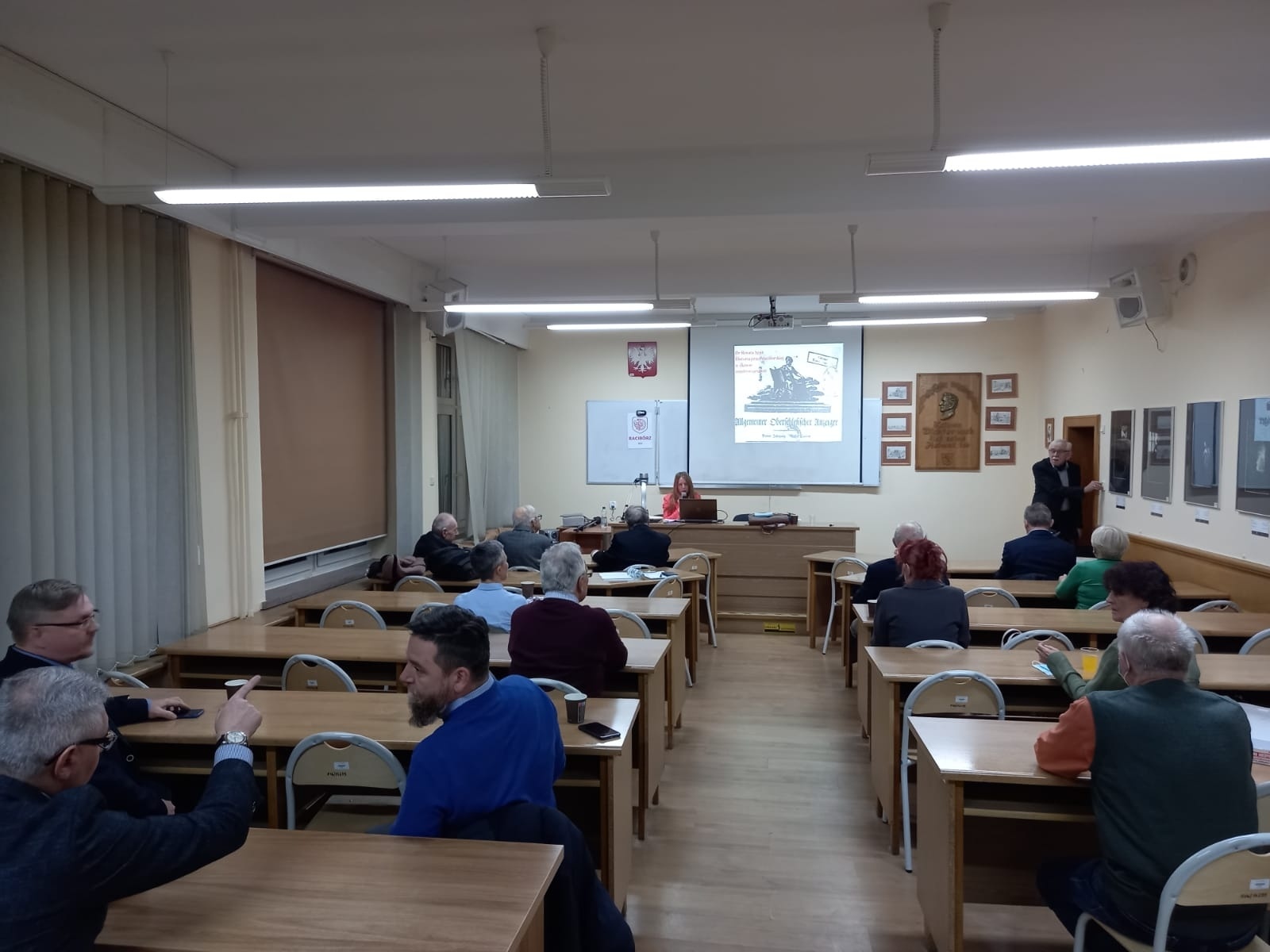 Zdjęcie w galerii na portalu naszraciborz.pl: Wielcy raciborzanie. Konferencja popularnonaukowa w murach PWSZ w Raciborzu wiadomości z regionu