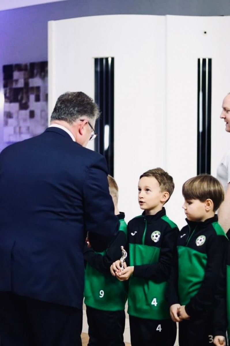 Zdjęcie w galerii na portalu naszraciborz.pl: Piłkarska gala w Tworkowie na podsumowanie rundy wiadomości z regionu