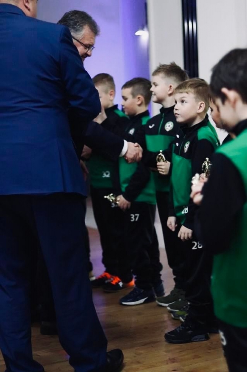 Zdjęcie w galerii na portalu naszraciborz.pl: Piłkarska gala w Tworkowie na podsumowanie rundy wiadomości z regionu