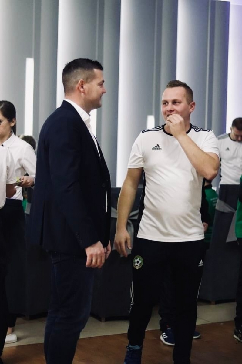 Zdjęcie w galerii na portalu naszraciborz.pl: Piłkarska gala w Tworkowie na podsumowanie rundy wiadomości z regionu