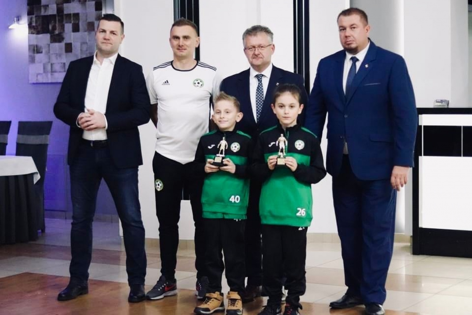 Zdjęcie w galerii na portalu naszraciborz.pl: Piłkarska gala w Tworkowie na podsumowanie rundy wiadomości z regionu