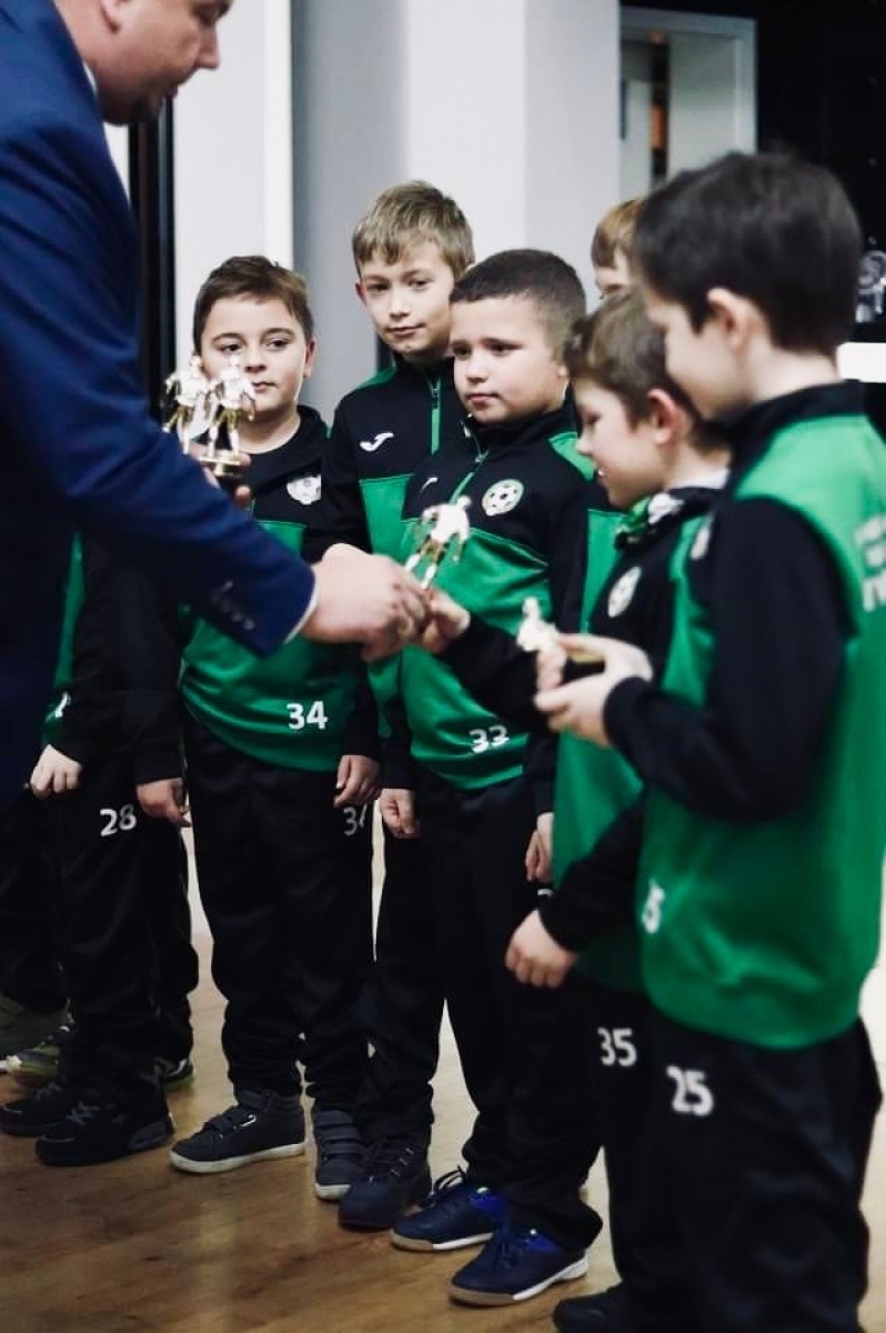 Zdjęcie w galerii na portalu naszraciborz.pl: Piłkarska gala w Tworkowie na podsumowanie rundy wiadomości z regionu